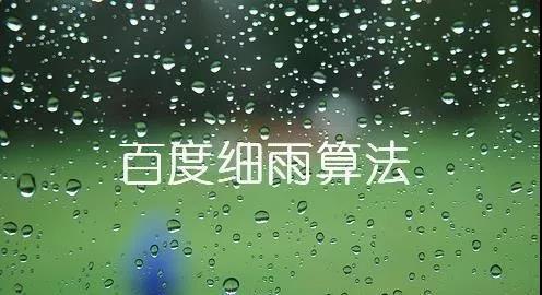 網(wǎng)站被K嚴(yán)重?竟是百度“細(xì)雨算法”惹的“禍”!(附應(yīng)對方案)